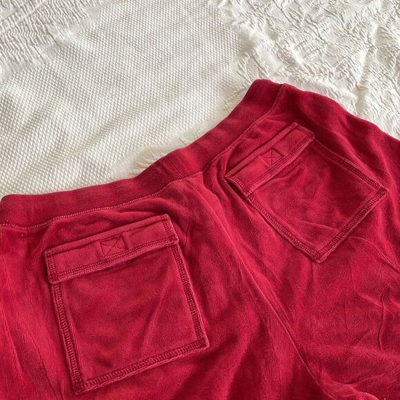 MODA INTERNATIONAL • red sweatpants size medium - Picture 4 of 4